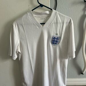 England National Team - White Football Shirt (Jersey)